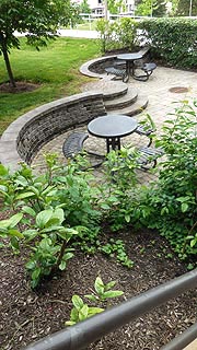 [photo, Patio, University of Maryland Baltimore County, Catonsville, Maryland]
