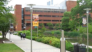 [photo, Robert and Jane Meyerhoff Chemistry Building, University of Maryland Baltimore County, Catonsville, Maryland]