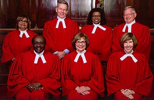 [photo, Court of Appeals Judges, Annapolis, Maryland, 2016]