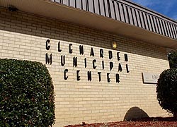 [photo, Municipal Center, 8600 Glenarden Parkway, Glenarden, Maryland]